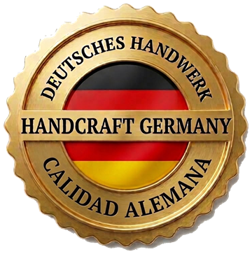 Deutsches Handwerk · Calidad alemana · Handcraft Germany